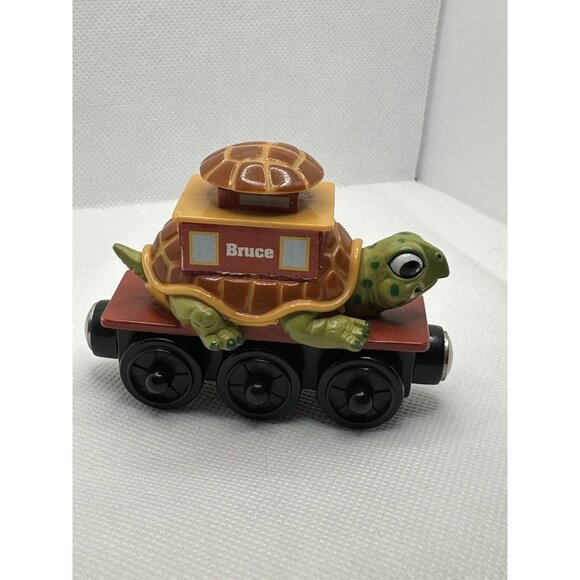 Alpha ZOO Express Diecast Train Bruce Turtle BRIO/ Thomas Wooden Railway Compat - Picture 2 of 5